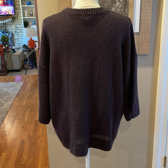 EUC Philosophy Navy Wool Sweater SZ S - Picture 4 of 6